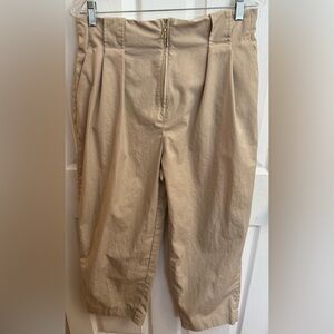 Sandro Paris zipper wide leg pants size 40